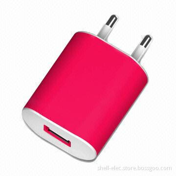 USB travel charger with CE and RoHS certificates